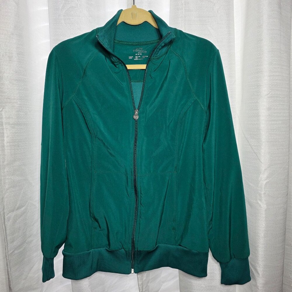 Cherokee Green Scrub Jacket